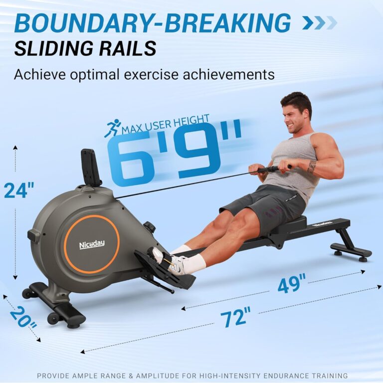 niceday rowing machine for cardiovascular fitness,niceday rowing machine for improving stamina,niceday rowing machine.5